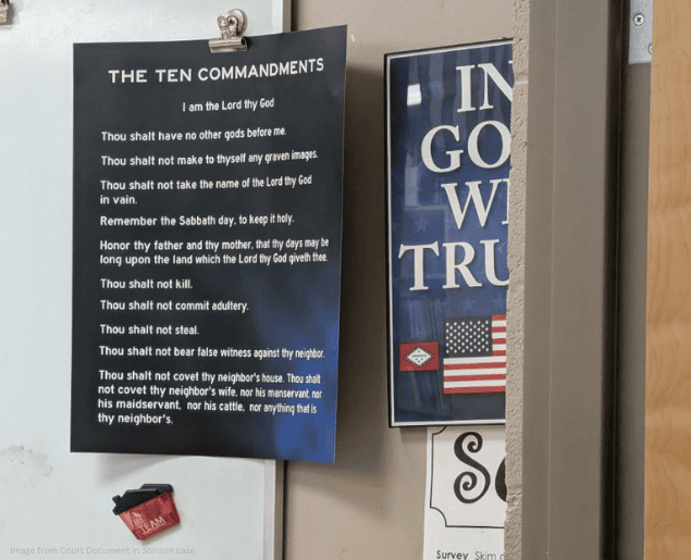 Ten Commandments Cases