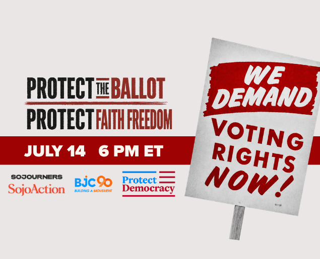 Webinar: Protect the Ballot; Protect Faith Freedom