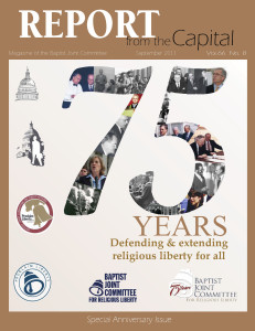 75th anniversary Report from the Capital Sept. 2011