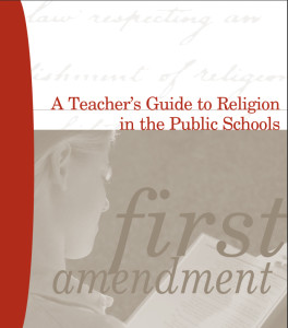 Teacher's Guide to Religion in the Public Schools thumbnail