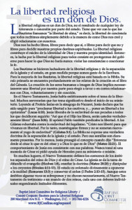 Spanish -- RL bulletin insert pic