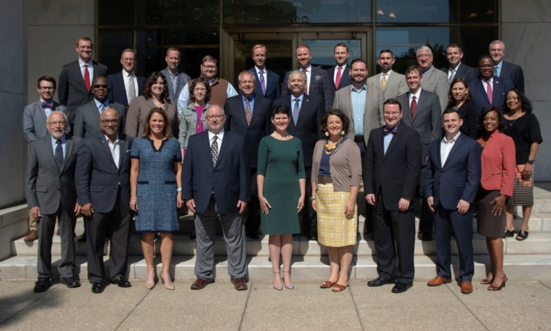photo of the board and staff of BJC