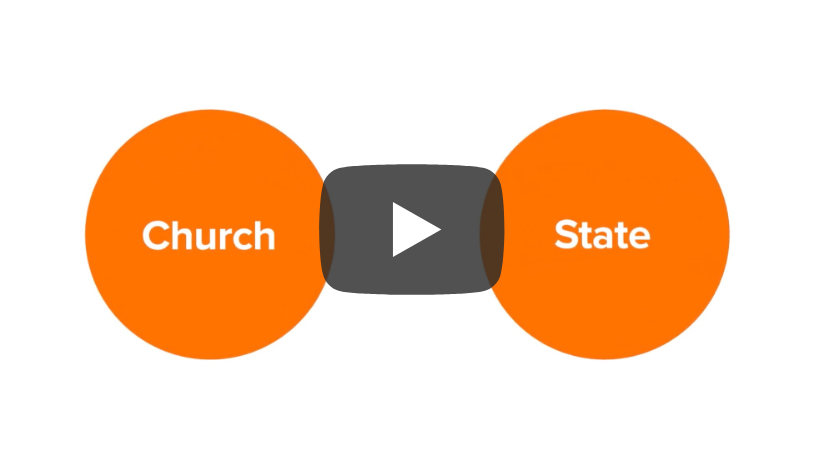 video thumbnail showing an orange circle that says "church" separate from another orange circle that says "state"