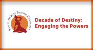 Samuel DeWitt Proctor Clergy and Leadership Conference logo