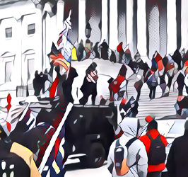 Christian nationalism on display as mob storms Capitol
