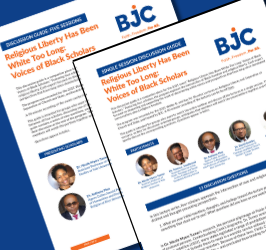 New BJC resources help facilitate conversations on race and religious liberty