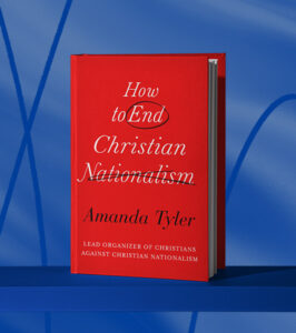 Amanda Tyler speaks in Greenville, S.C., about her book 'How to End Christian Nationalism'